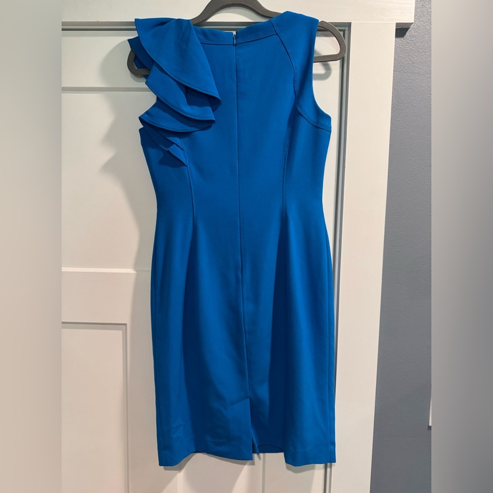 Calvin Klein Ruffle Dress - Picture 4 of 4